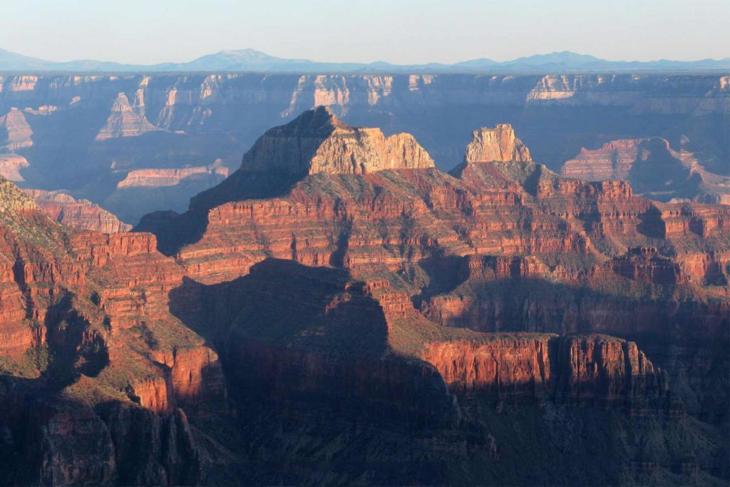 bright angel point north rim grand canyon views