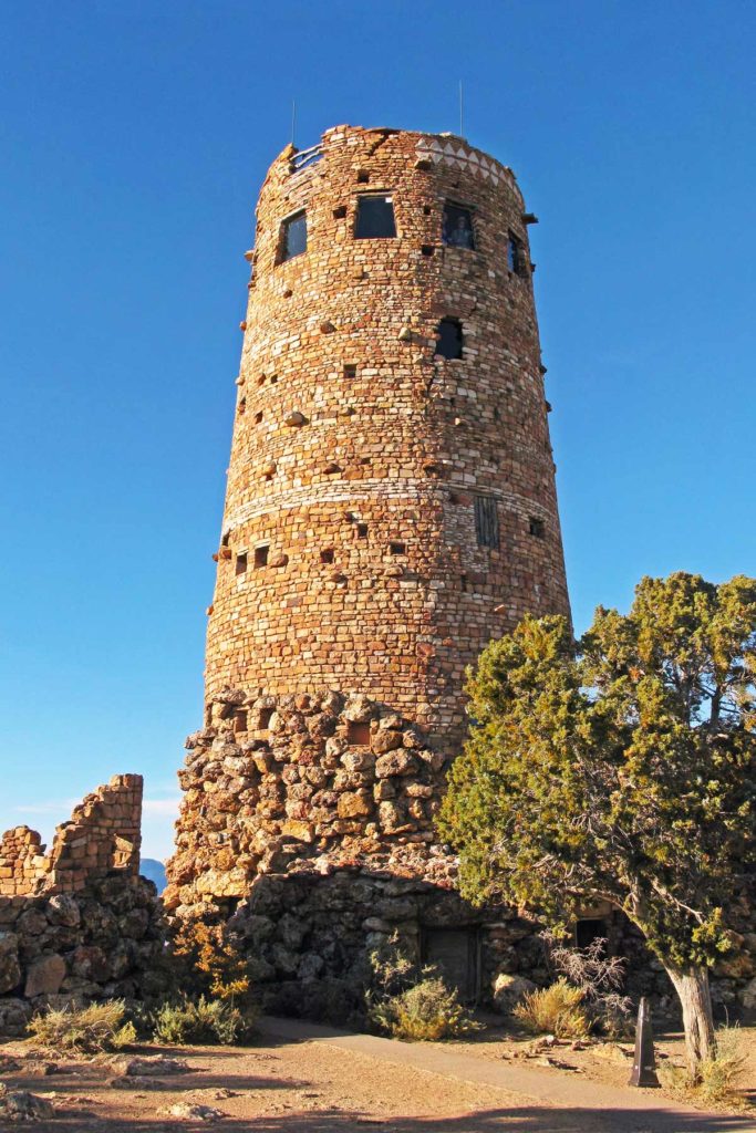 desert view watchtower grand canyon national park arizona