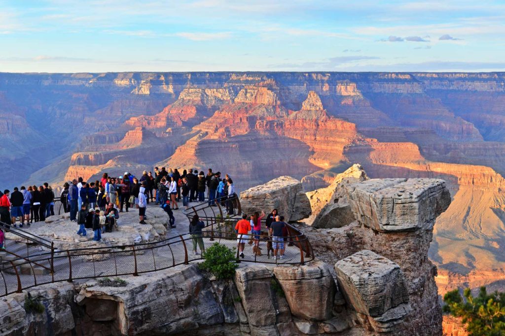 mather point grand canyon national park arizona
